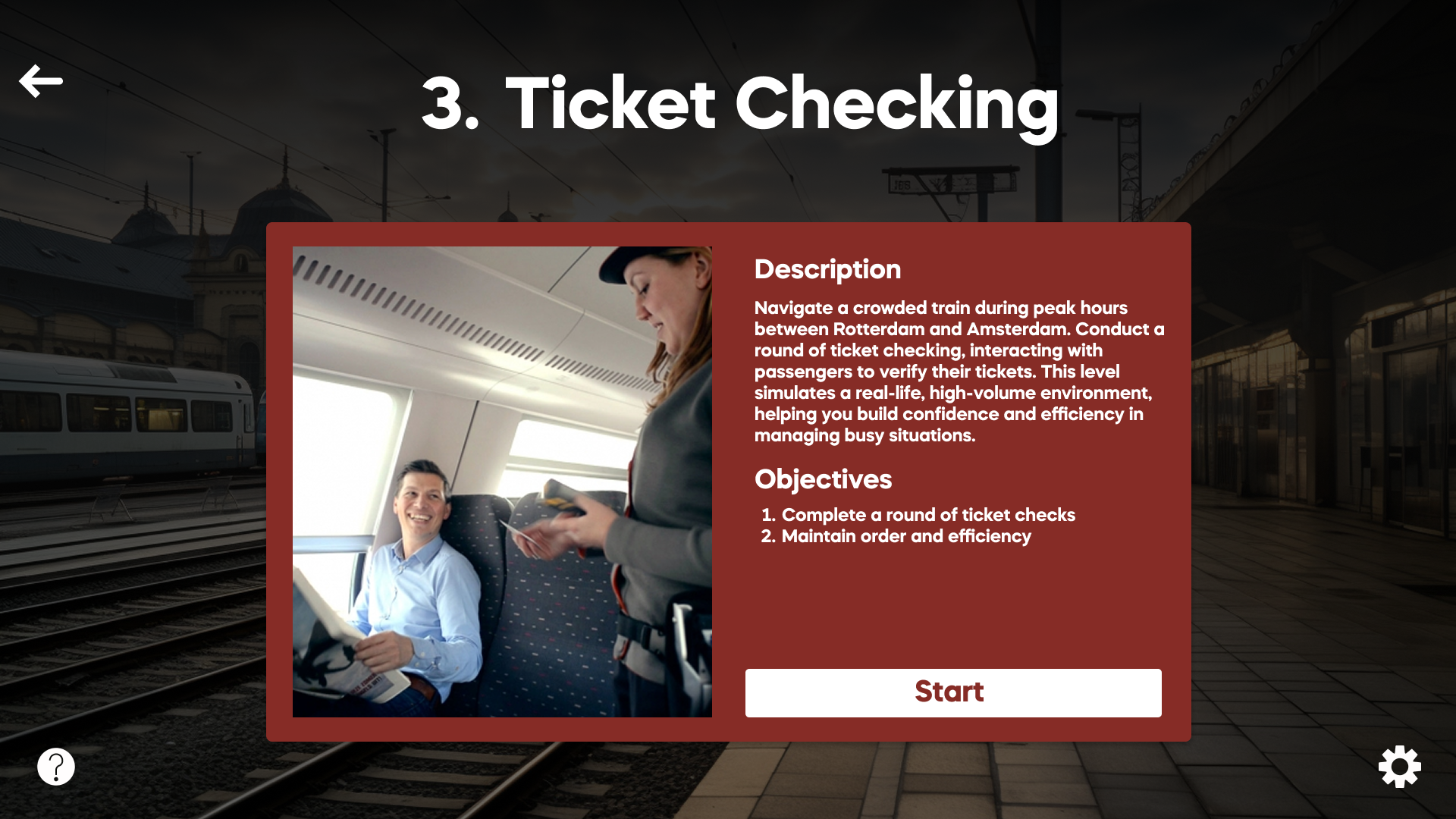 Level 3: Busy Train - High Volume Commuter Setting
